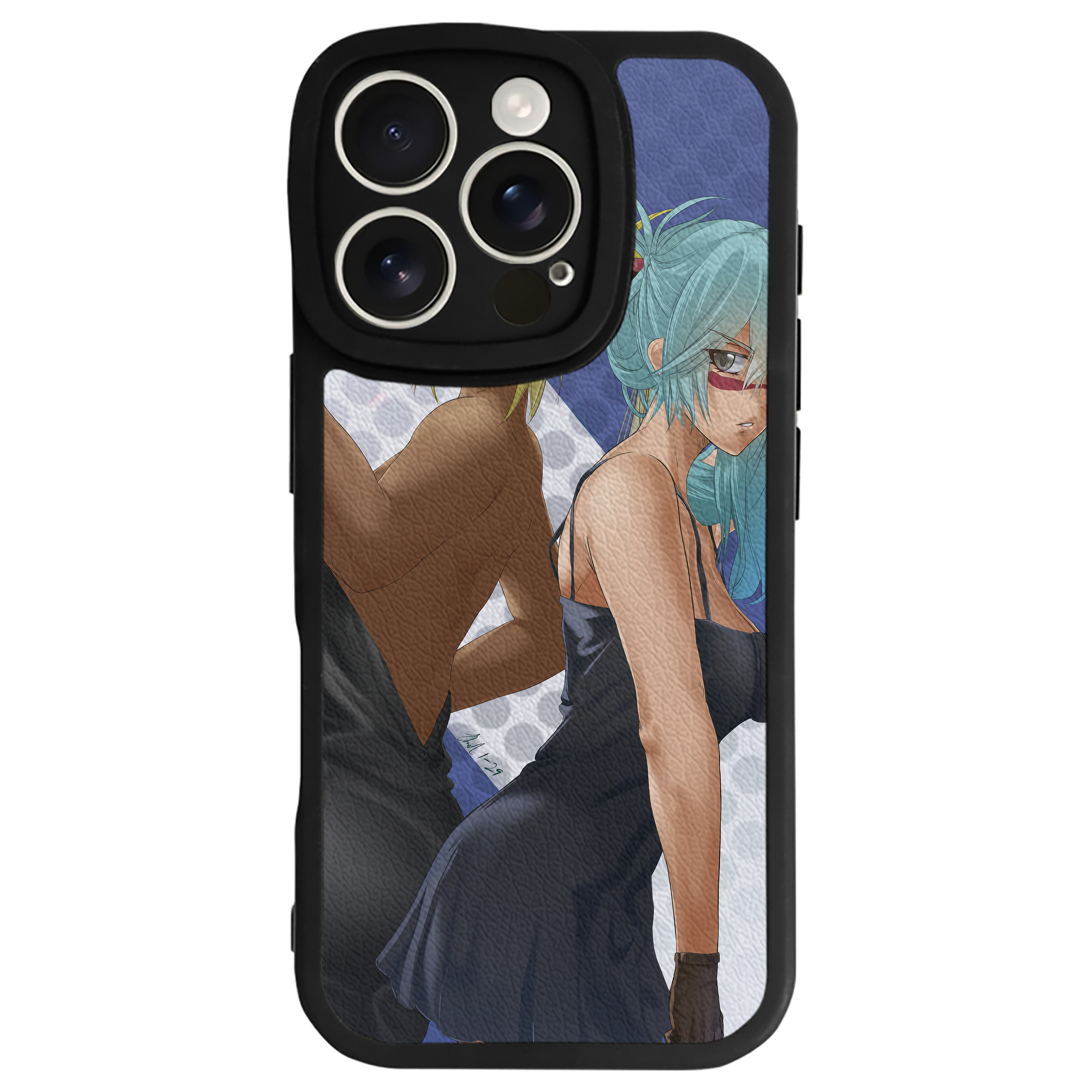 （画像用） ブリーチ BLEACH 【iPhone 16シリーズ対応】シリコンスマホケース（レザー調） 材質：シリコン